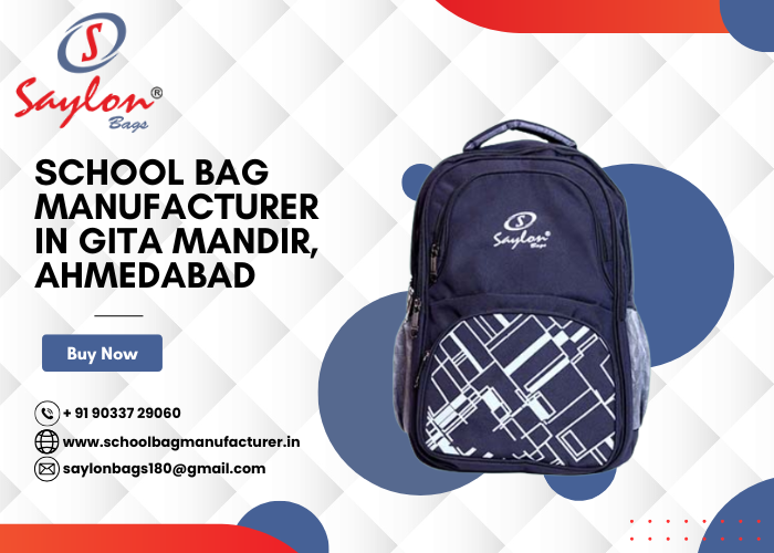School Bag Manufacturer in Gita Mandir, Ahmedabad