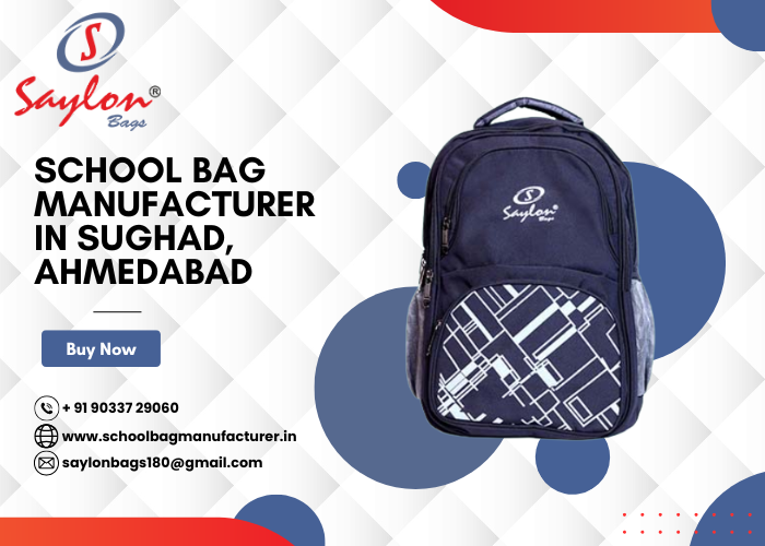 School Bag Manufacturer in Sughad, Ahmedabad